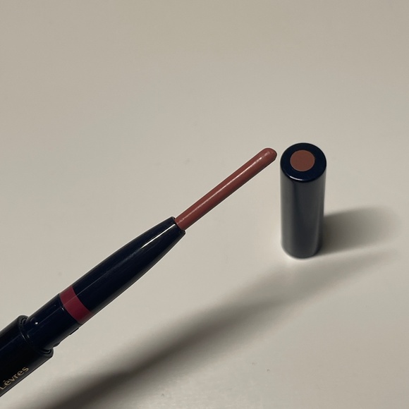READ Estee Lauder AUTOMATIC Lip Pencil DUO Lipstick Liner in FIG 21 TESTER - Picture 8 of 9